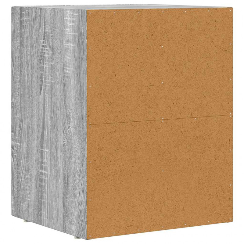Stolik nocny 2 pcs Szary Sonoma 40 x 35 x 50 cm