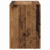 Stolik nocny 2 pcs Stare drewno 40 x 35 x 50 cm