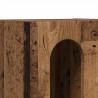Stolik nocny 2 pcs Stare drewno 40 x 35 x 50 cm