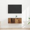Szafka pod telewizor 2 pcs Stare drewno 39 x 31 x 29,5 cm