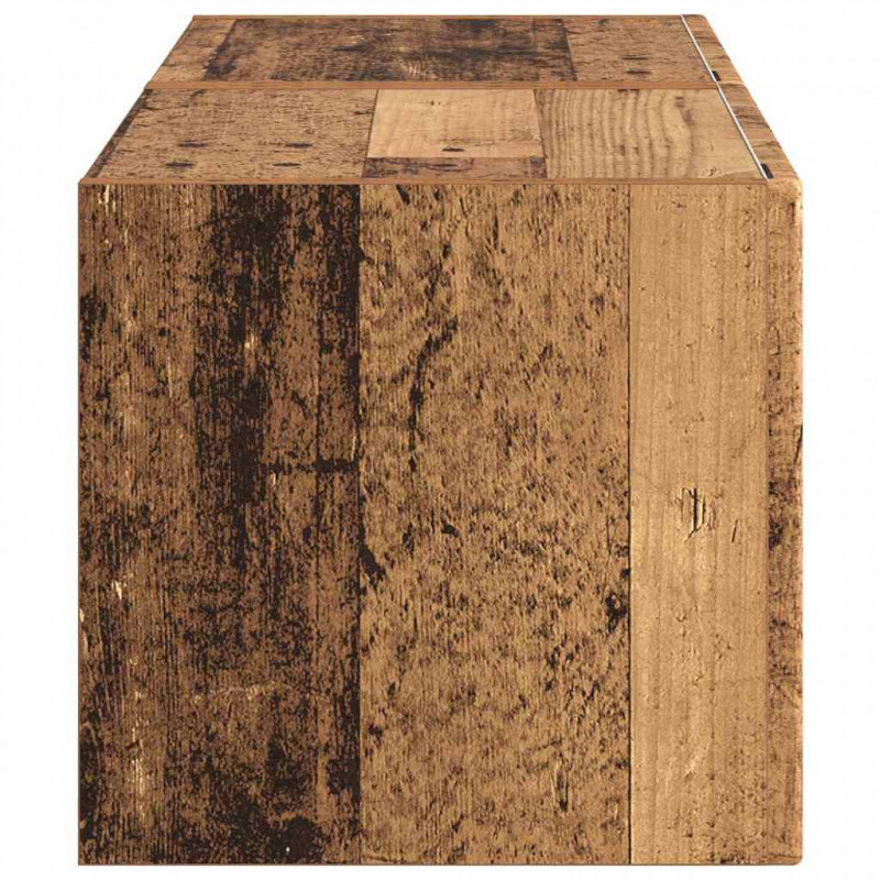 Szafka pod telewizor 2 pcs Stare drewno 39 x 31 x 29,5 cm