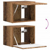 Szafka pod telewizor 2 pcs Stare drewno 39 x 31 x 29,5 cm