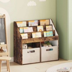 Biblioteczka dla dzieci Dąb wędzony 72,5 x 29,5 x 69 cm