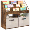 Biblioteczka dla dzieci Dąb wędzony 72,5 x 29,5 x 69 cm