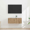 Szafka pod telewizor 2 pcs Dąb rzemieślniczy 39 x 31 x 29,5 cm