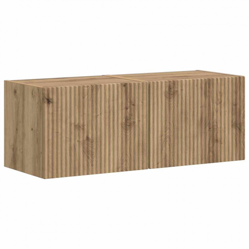 Szafka pod telewizor 2 pcs Dąb rzemieślniczy 39 x 31 x 29,5 cm