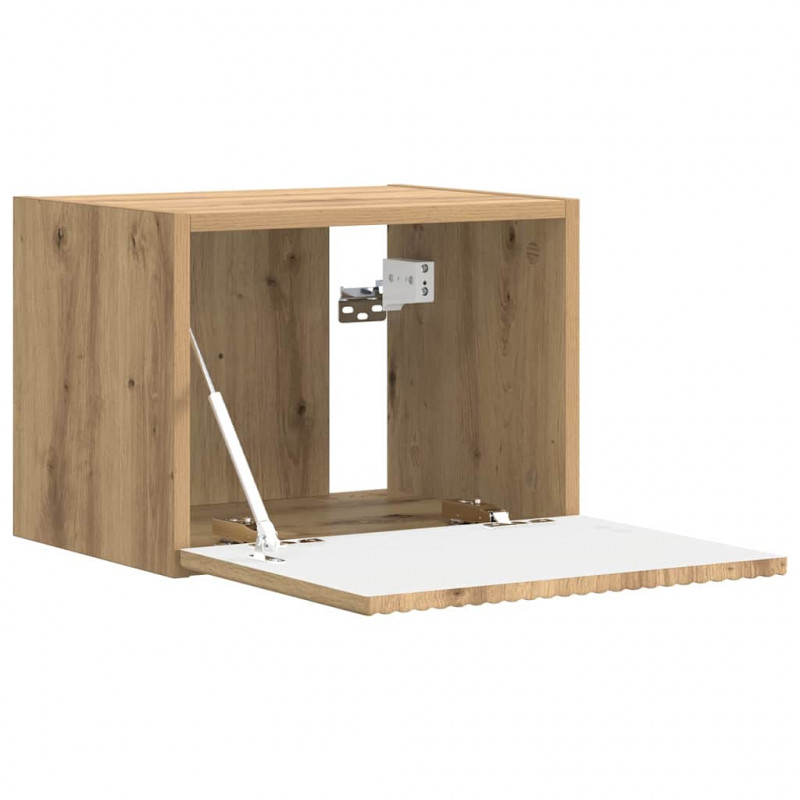 Szafka pod telewizor 2 pcs Dąb rzemieślniczy 39 x 31 x 29,5 cm