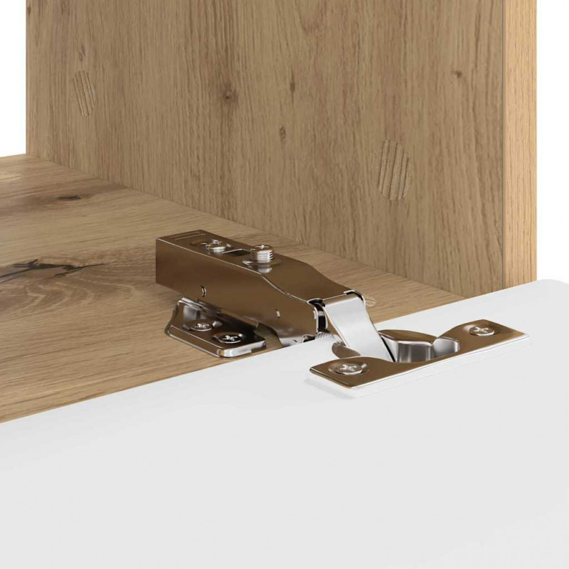 Szafka pod telewizor 2 pcs Dąb rzemieślniczy 39 x 31 x 29,5 cm