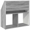 Biblioteczka dla dzieci Szary Sonoma 72,5 x 29,5 x 69 cm