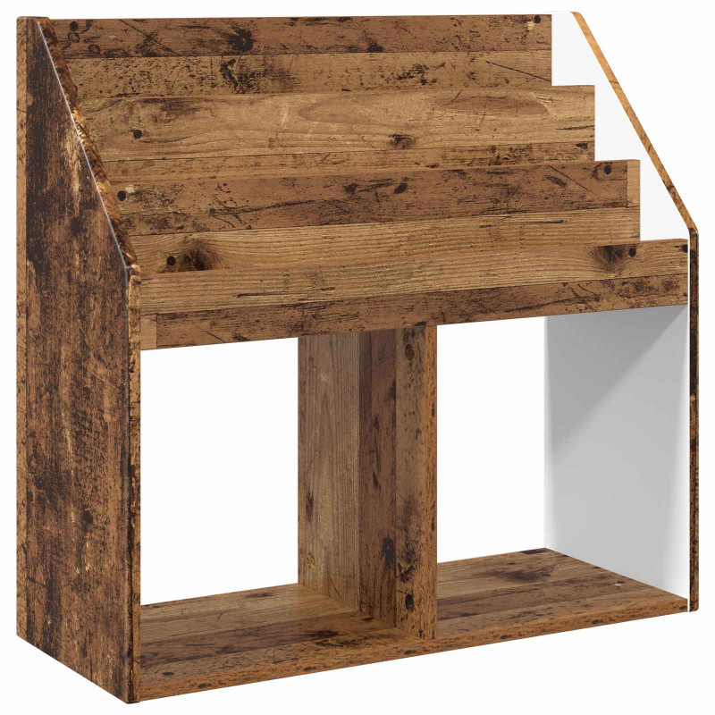 Biblioteczka dla dzieci Stare drewno 72,5 x 29,5 x 69 cm