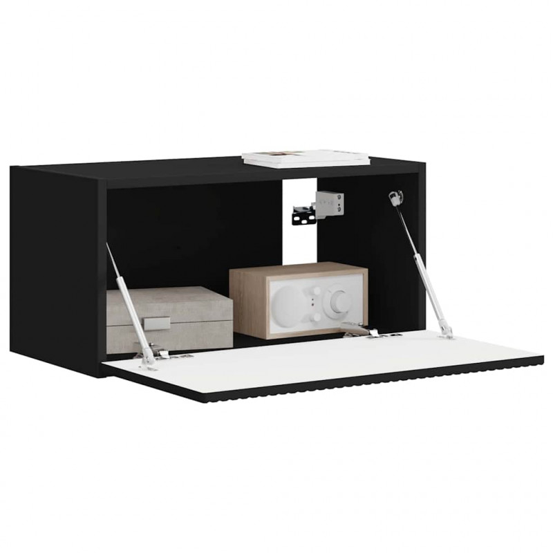 Szafka pod telewizor Czarny 60 x 31 x 29,5 cm