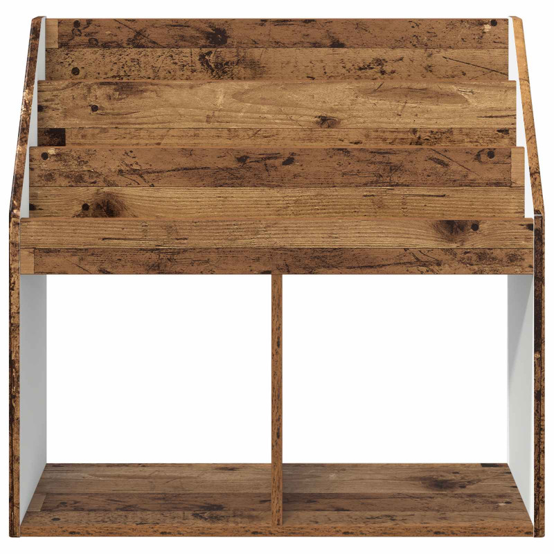 Biblioteczka dla dzieci Stare drewno 72,5 x 29,5 x 69 cm
