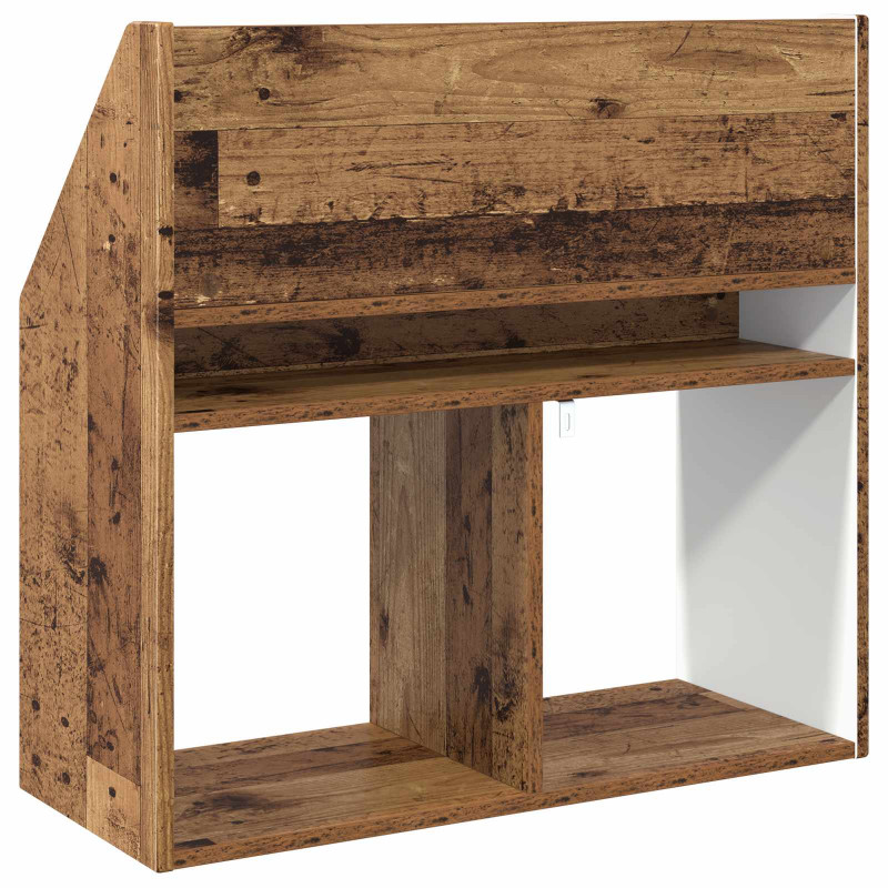 Biblioteczka dla dzieci Stare drewno 72,5 x 29,5 x 69 cm