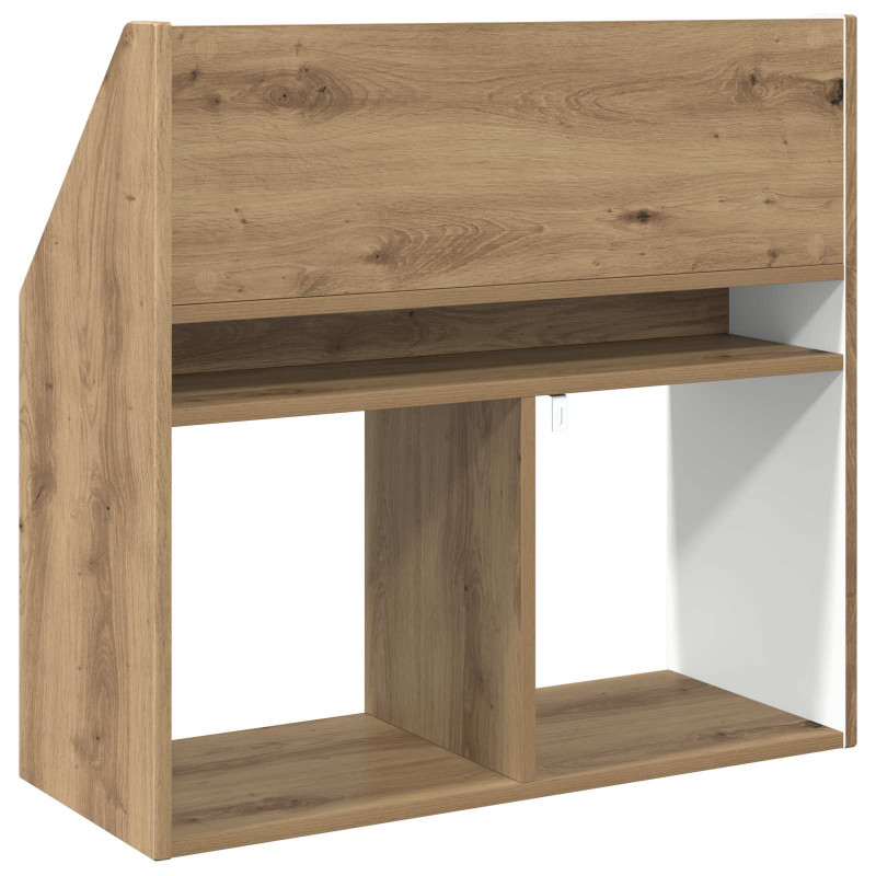 Biblioteczka dla dzieci Dąb rzemieślniczy 72,5 x 29,5 x 69 cm