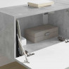 Szafka pod telewizor 2 pcs Betonowy 60 x 31 x 29,5 cm