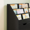 Biblioteczka dla dzieci z szufladą Czarny 60 x 29,5 x 69 cm