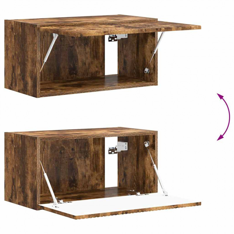 Szafka pod telewizor Dąb wędzony 60 x 31 x 29,5 cm