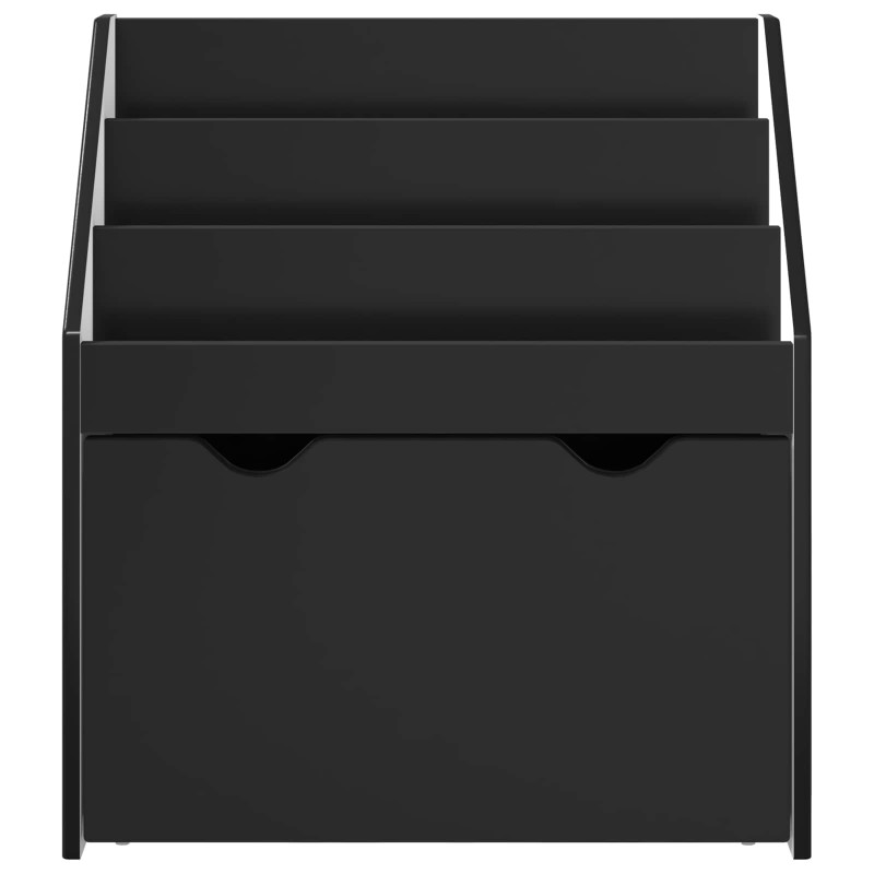 Biblioteczka dla dzieci z szufladą Czarny 60 x 29,5 x 69 cm