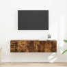 Szafka pod telewizor 2 pcs Dąb wędzony 60 x 31 x 29,5 cm