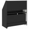 Biblioteczka dla dzieci z szufladą Czarny 60 x 29,5 x 69 cm