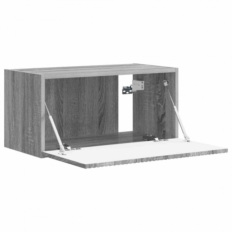 Szafka pod telewizor Szary Sonoma 60 x 31 x 29,5 cm