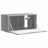 Szafka pod telewizor Szary Sonoma 60 x 31 x 29,5 cm