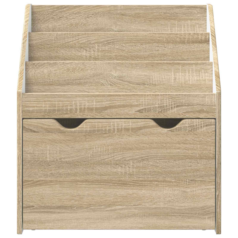 Biblioteczka dla dzieci z szufladą Dąb Sonoma 60 x 29,5 x 69 cm