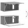 Szafka pod telewizor Szary Sonoma 60 x 31 x 29,5 cm