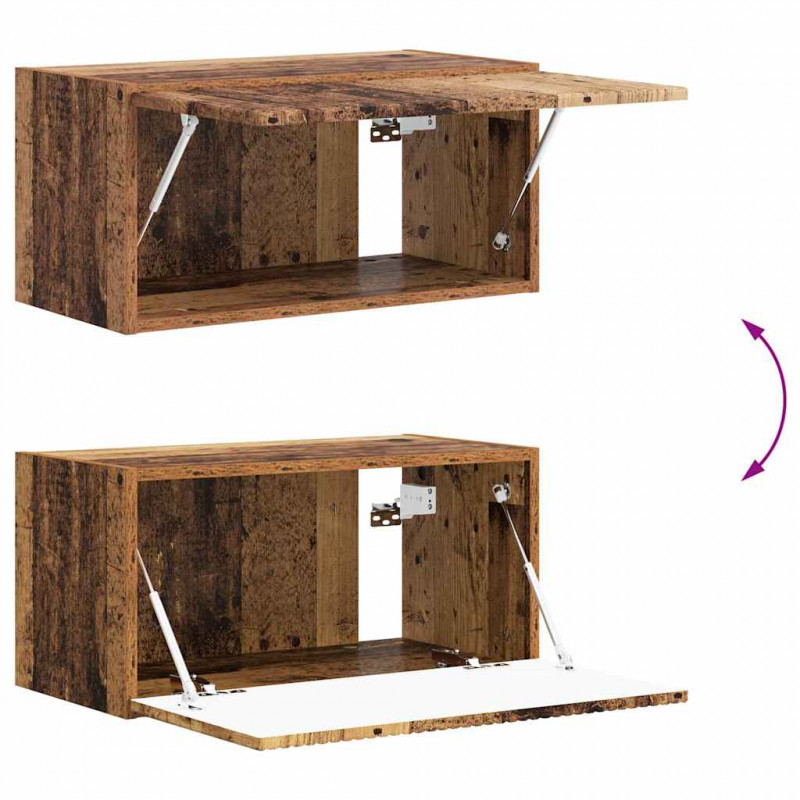 Szafka pod telewizor Stare drewno 60 x 31 x 29,5 cm