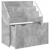 Biblioteczka dla dzieci Betonowy szary 60 x 29,5 x 69 cm