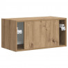 Szafka pod telewizor Dąb rzemieślniczy 60 x 31 x 29,5 cm