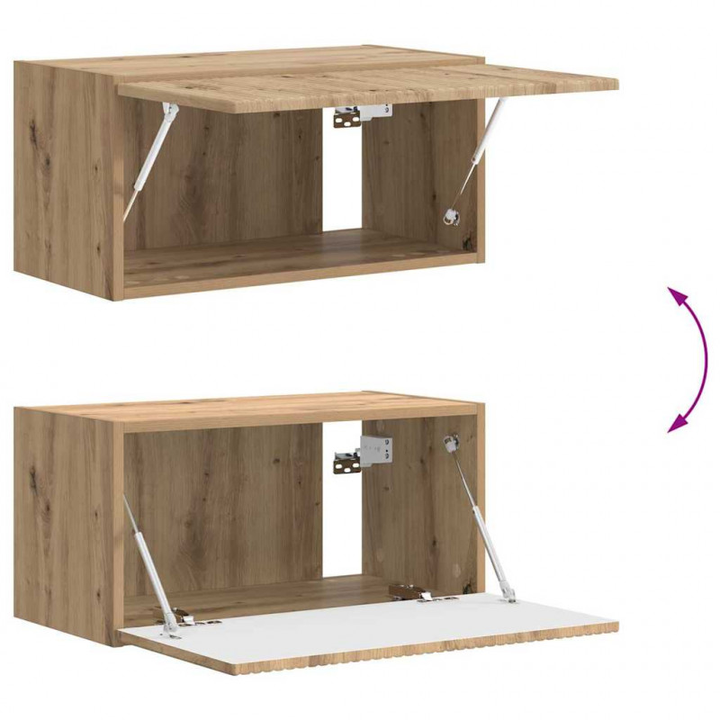 Szafka pod telewizor Dąb rzemieślniczy 60 x 31 x 29,5 cm