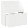 Biblioteczka dla dzieci Wysoki połysk biały 60 x 29,5 x 69 cm