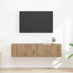 Szafka pod telewizor 2 pcs Dąb rzemieślniczy 60 x 31 x 29,5 cm