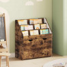 Biblioteczka dla dzieci Dąb wędzony 60 x 29,5 x 69 cm