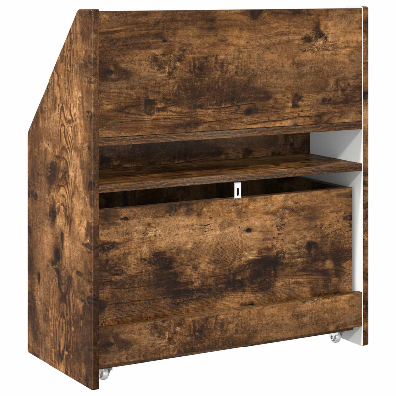 Biblioteczka dla dzieci Dąb wędzony 60 x 29,5 x 69 cm