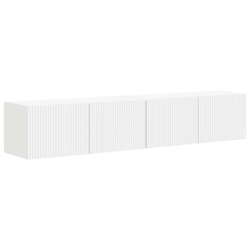 Szafka pod telewizor 2 pcs Biały 78,5 x 31 x 29,5 cm