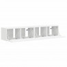 Szafka pod telewizor 2 pcs Biały 78,5 x 31 x 29,5 cm