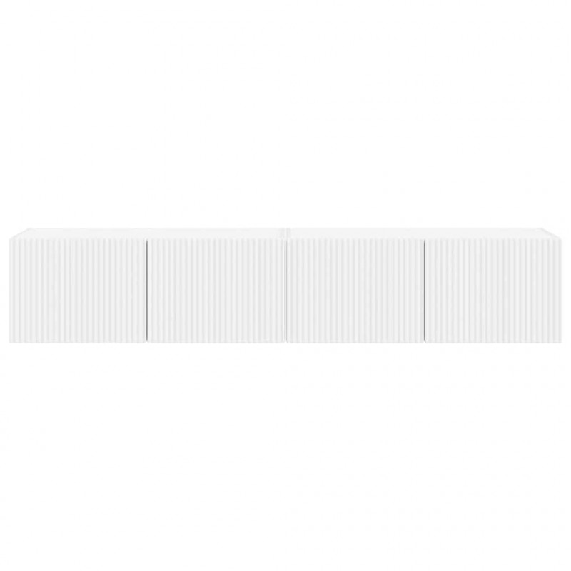 Szafka pod telewizor 2 pcs Biały 78,5 x 31 x 29,5 cm