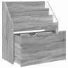 Biblioteczka dla dzieci Szary Sonoma 60 x 29,5 x 69 cm