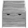 Biblioteczka dla dzieci Szary Sonoma 60 x 29,5 x 69 cm