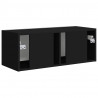 Szafka pod telewizor Czarny 78,5 x 31 x 29,5 cm