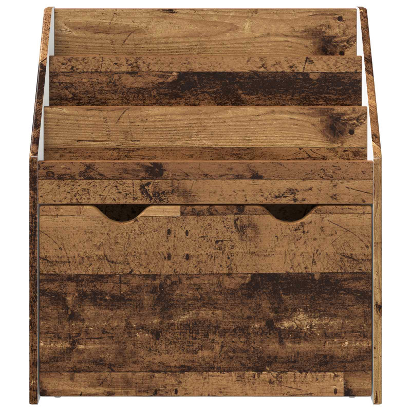 Biblioteczka dla dzieci Stare drewno 60 x 29,5 x 69 cm