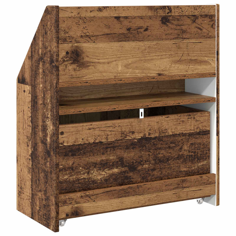 Biblioteczka dla dzieci Stare drewno 60 x 29,5 x 69 cm
