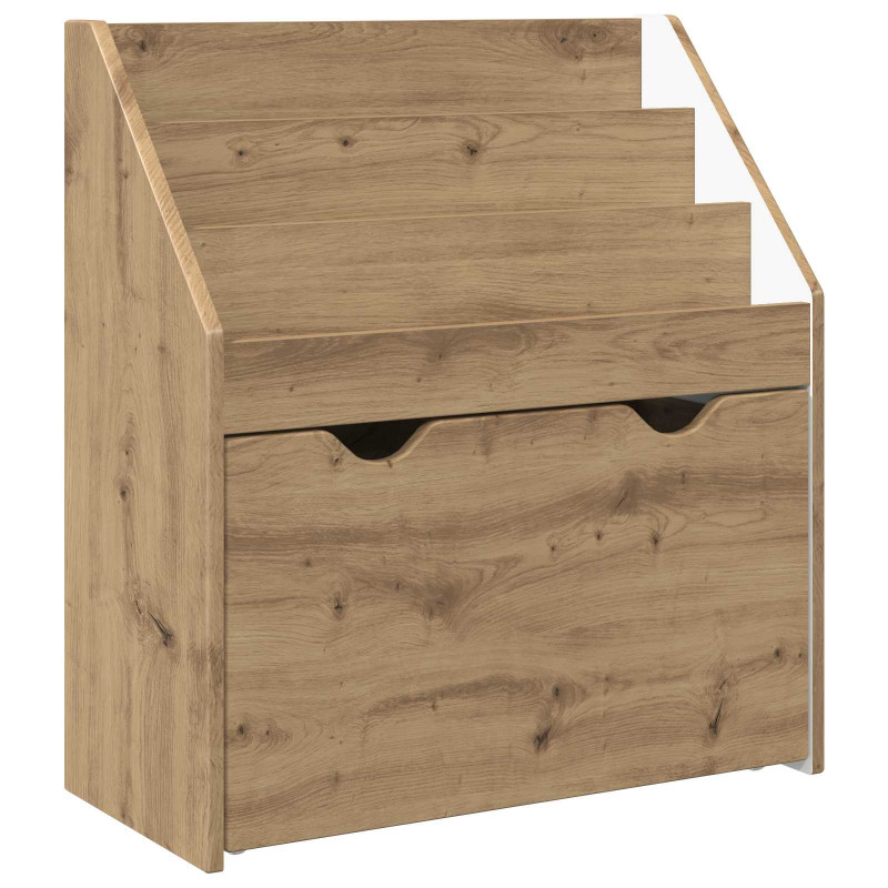 Biblioteczka dla dzieci Dąb rzemieślniczy 60 x 29,5 x 69 cm