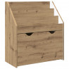 Biblioteczka dla dzieci Dąb rzemieślniczy 60 x 29,5 x 69 cm
