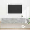Szafka pod telewizor 2 pcs Betonowy 78,5 x 31 x 29,5 cm