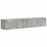 Szafka pod telewizor 2 pcs Betonowy 78,5 x 31 x 29,5 cm