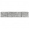Szafka pod telewizor 2 pcs Betonowy 78,5 x 31 x 29,5 cm
