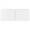 Szafka pod telewizor Błyszcząca biel 78,5 x 31 x 29,5 cm